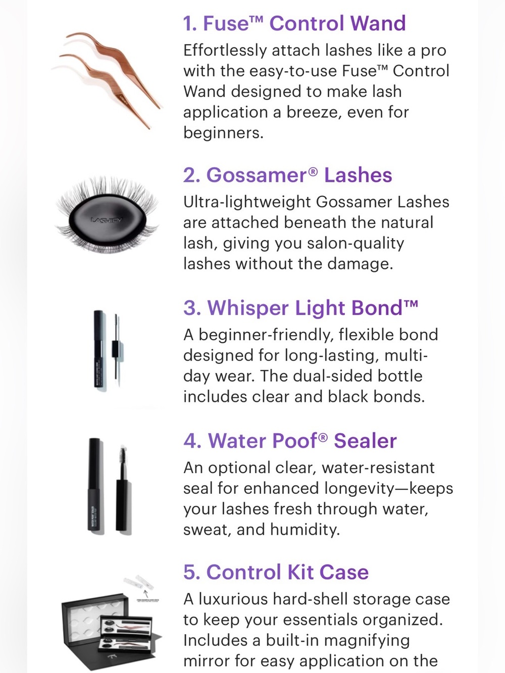 LASHIFY Professional Lash Kit - Black - Picture 10 of 11